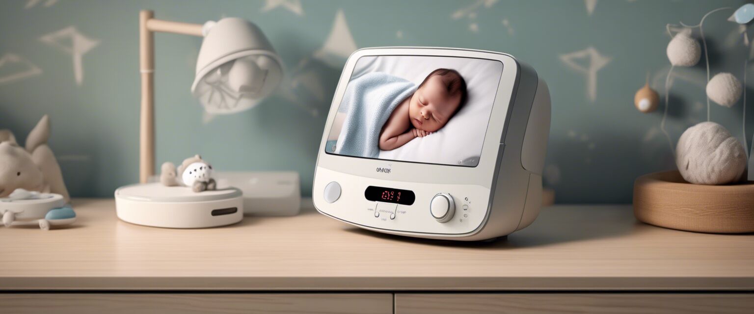 Smart Baby Monitor showcasing features